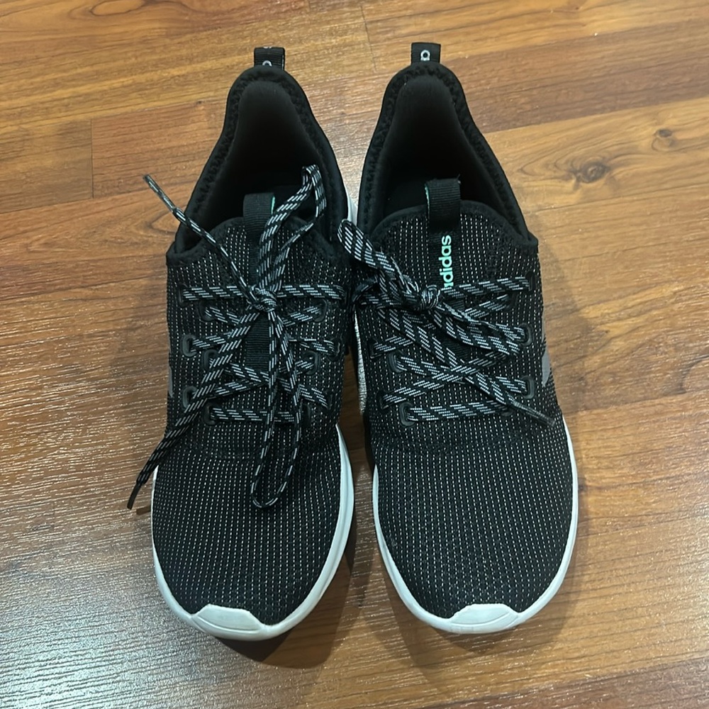 Adidas Cloudfoam black/grey Womens Shoes